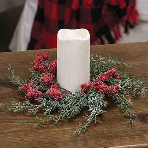 Graceful Cedar Berry Candle Ring 35 - The Fox Decor
