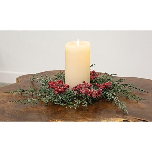 Graceful Cedar Berry Candle Ring 35 - The Fox Decor