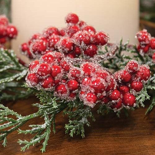 Graceful Cedar Berry Candle Ring 35 - The Fox Decor