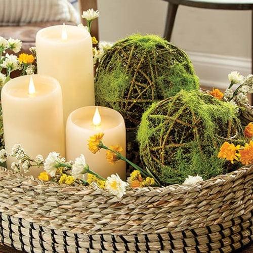 Mossy Twig Ball 5 - The Fox Decor