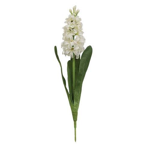 White Hyacinth Spray - The Fox Decor