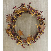 Pip Berry Ring With Stars Burgundy and Old Gold 4 - The Fox Decor