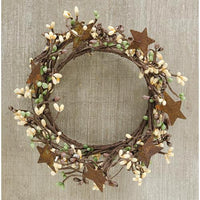 Pip Berry Ring With Stars Coffee Bean Mix 4 - The Fox Decor