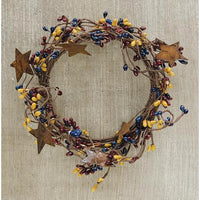 Pip Berry Ring With Stars Colonial Mix 4 - The Fox Decor