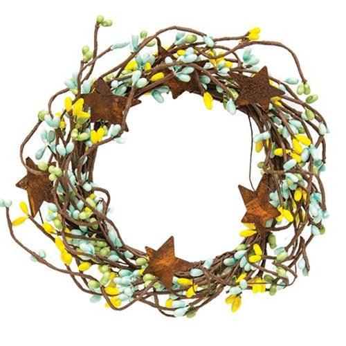 Pip Berry Ring With Stars Spring Mix 4 - The Fox Decor