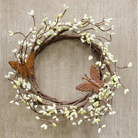 Pip Berry Ring With Butterflies 4 - The Fox Decor