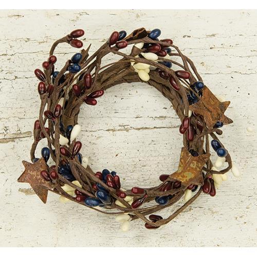 Pip Berry Ring With Stars Country Mix 2 - The Fox Decor