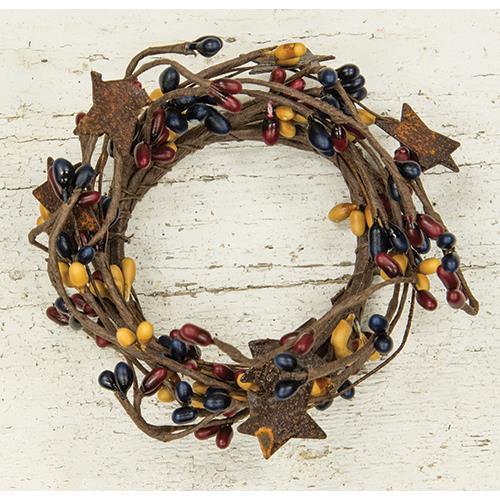 Pip Berry Ring With Stars Colonial Mix 2 - The Fox Decor
