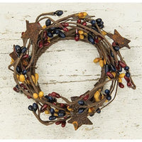 Pip Berry Ring With Stars Colonial Mix 2 - The Fox Decor