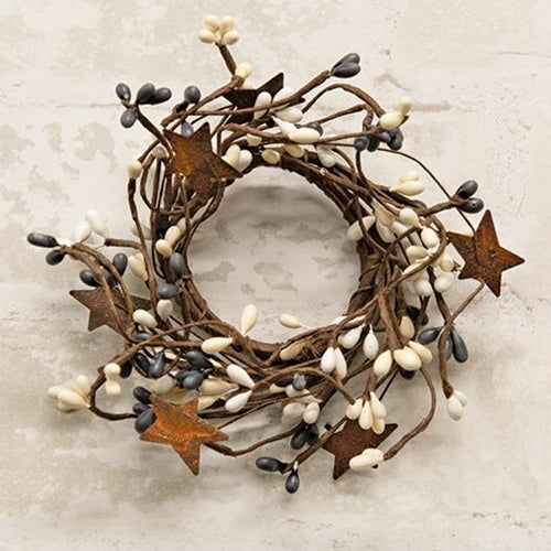 Pip Berry Ring With Stars Farmhouse Mix 2 - The Fox Decor