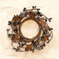 Pip Berry Ring With Stars Gray & Black 2 - The Fox Decor