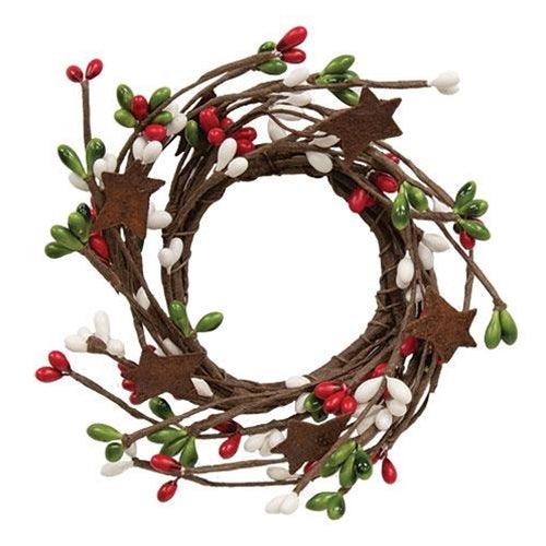 Pip Berry Ring With Stars Holiday Combo 2 - The Fox Decor