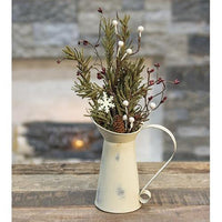 Pine & Snowflakes Pick - 12 - The Fox Decor