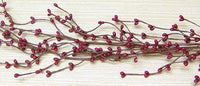 Burgundy Pip Wispy Garland 4' - The Fox Decor
