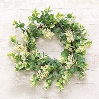 Seeded Baby Eucalyptus Wreath 15 - The Fox Decor