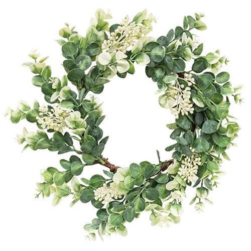 Seeded Baby Eucalyptus Wreath 15 - The Fox Decor
