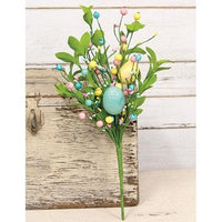 Easter Eggs & Herb Leaves Bush - The Fox Decor