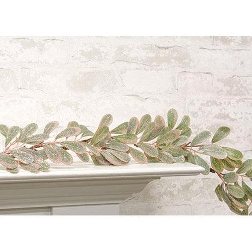 Sparkle Holiday Mistletoe Garland - The Fox Decor