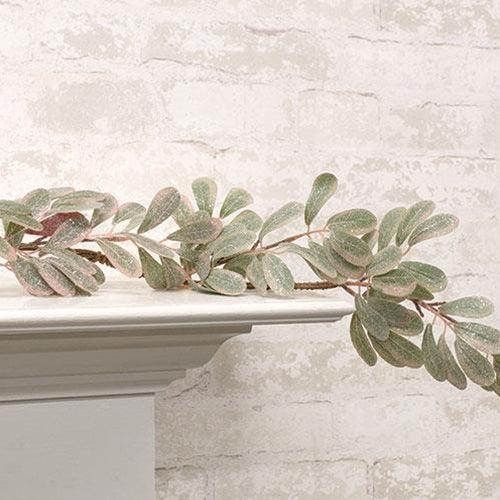 Sparkle Holiday Mistletoe Garland - The Fox Decor