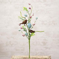 Eggs with Bird and Nest Spray - The Fox Decor