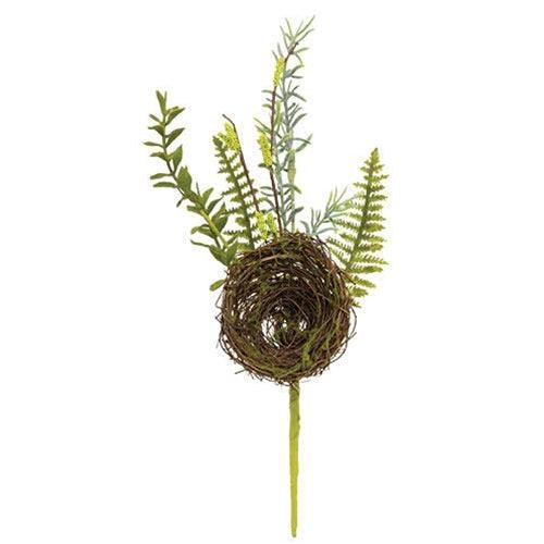 Fern and Birdnest Pick 14 - The Fox Decor