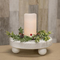 Snowy Boxwood & Berry Ring - The Fox Decor
