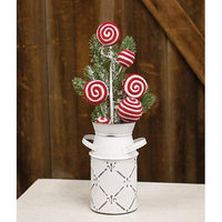 Peppermint Ball & Lollipop Spray - The Fox Decor