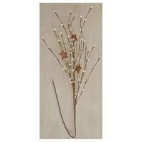 Ivory Pip & Star Spray 24 - The Fox Decor