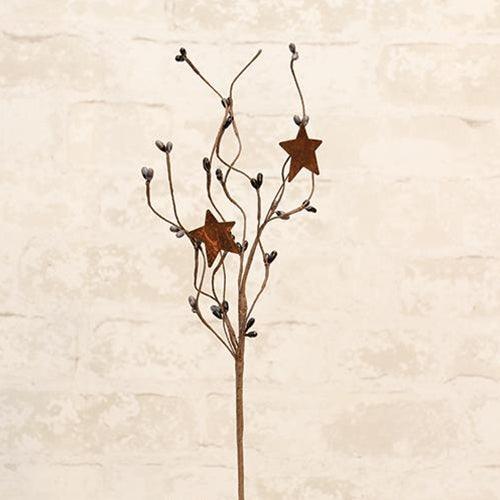 Gray & Black Pip & Star Pick 12 - The Fox Decor