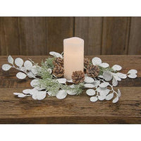 Silver Dollar Shine Candle Ring - The Fox Decor