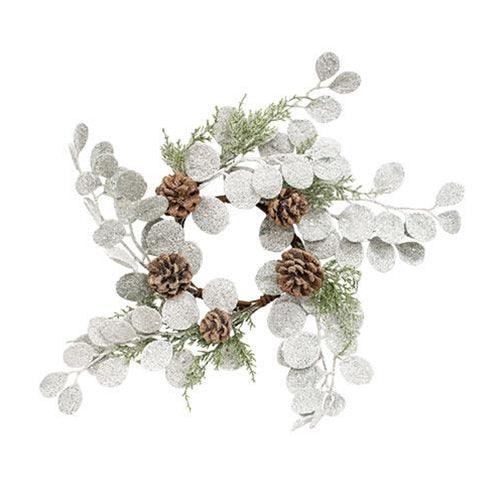 Silver Dollar Shine Candle Ring - The Fox Decor
