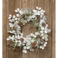 Silver Dollar Shine Wreath - The Fox Decor