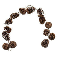 Natural Pine Cone Garland - The Fox Decor