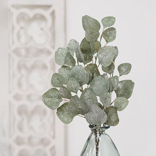 Frosted Dollar Eucalyptus Leaf Spray 29 - The Fox Decor