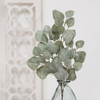 Frosted Dollar Eucalyptus Leaf Spray 29 - The Fox Decor