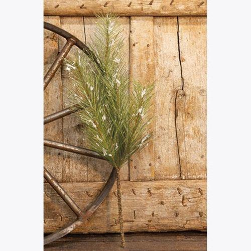 Snowy Silver Fir Spray 24 - The Fox Decor