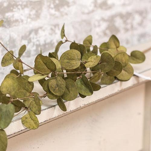 Penny Leaf Spray Dark Green 34 - The Fox Decor