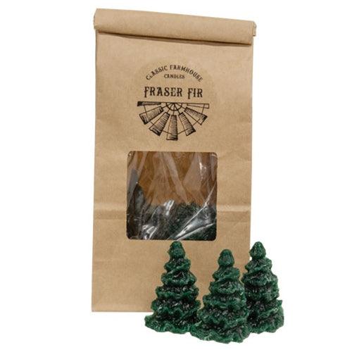 Fraser Fir Wax Bits 3 oz - The Fox Decor