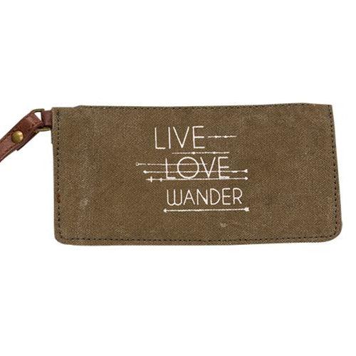 Live Love Wander Card Case - The Fox Decor