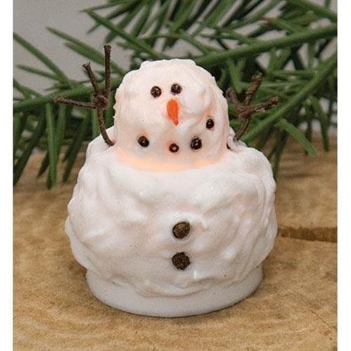Baby Snowman Silicone Tealight Cover - The Fox Decor