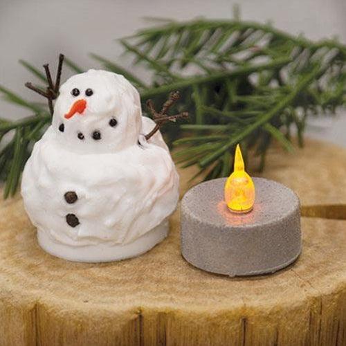 Baby Snowman Silicone Tealight Cover - The Fox Decor