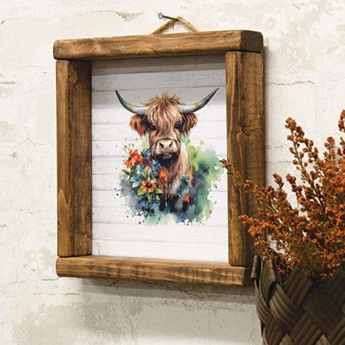 Highland Portrait Framed Print - The Fox Decor