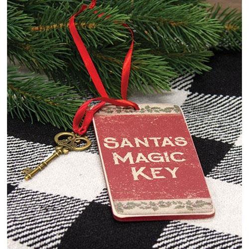 Santa's Magic Key Ornament - The Fox Decor