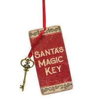 Santa's Magic Key Ornament - The Fox Decor