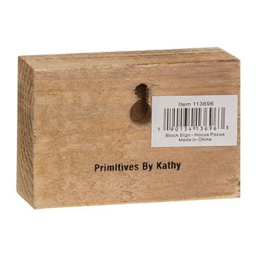 Hocus Pocus Block Sign - The Fox Decor