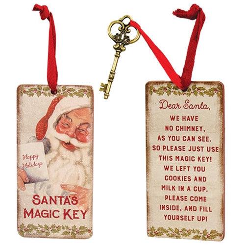 Dear Santa Magic Key Ornament - The Fox Decor