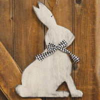 Distressed Sitting Bunny Hanger - The Fox Decor