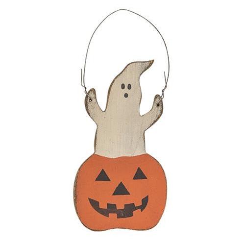 Ghost in Jack Wooden Hanger - The Fox Decor