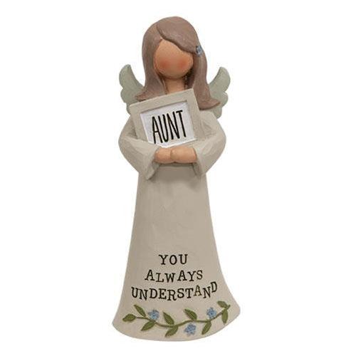 Aunt You Always Understand Resin Angel - The Fox Decor