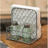 Thumbnail for Galvanized Chicken Wire Napkin Holder - The Fox Decor